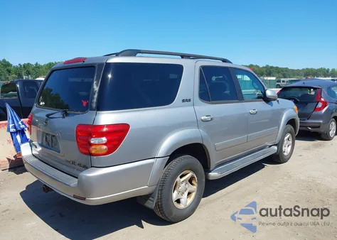 2002 Toyota Sequoia Sr5 V8 z USA, uszkodzony, nr VIN 5TDBT44A32S104685